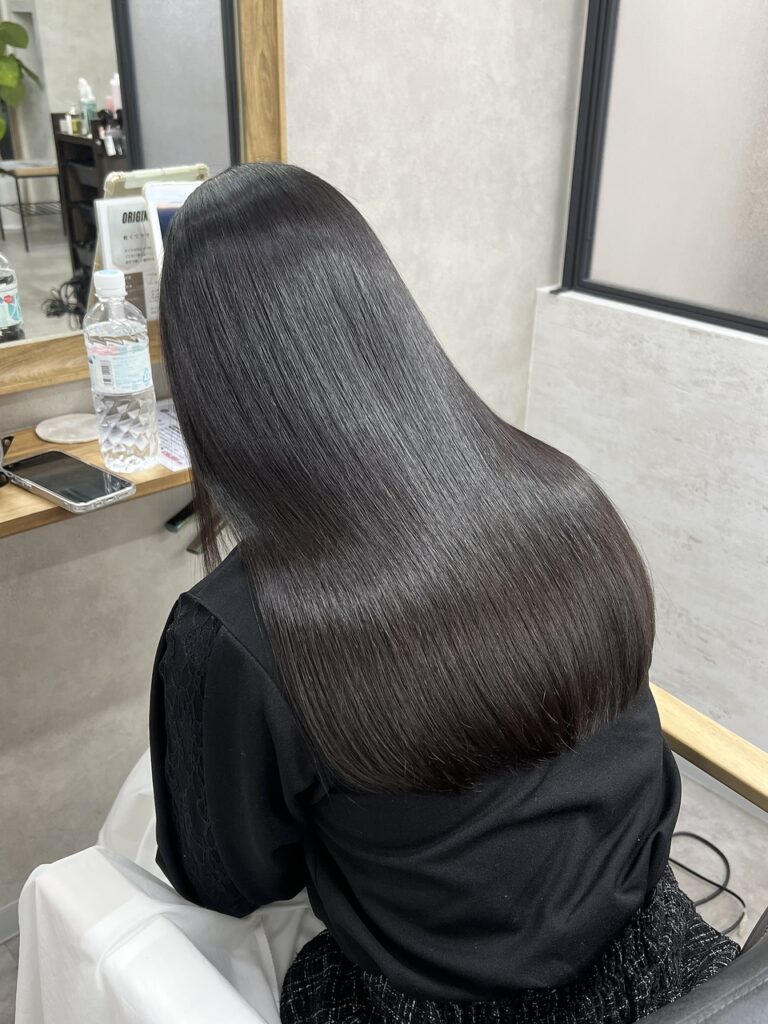 失敗しない縮毛矯正/－5歳の美髪へ/ワンレン