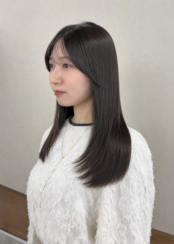 失敗しない縮毛矯正/水素カラー/オリーブカラー